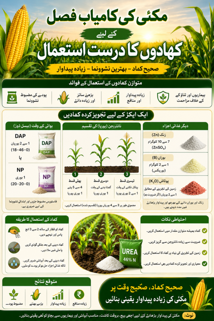 Fertilizers for maize
